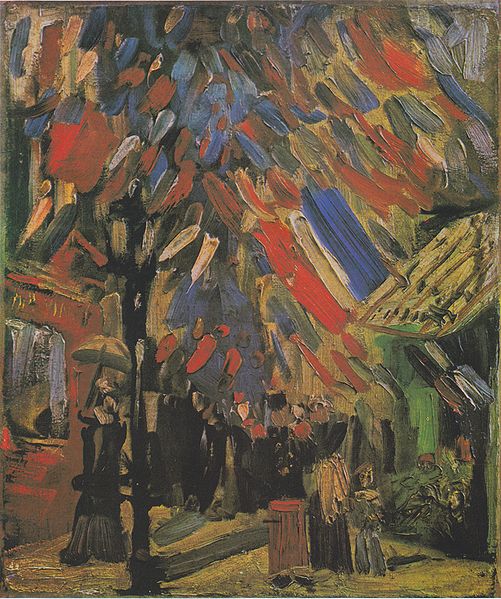 Vincent Van Gogh The 14th July in Paris